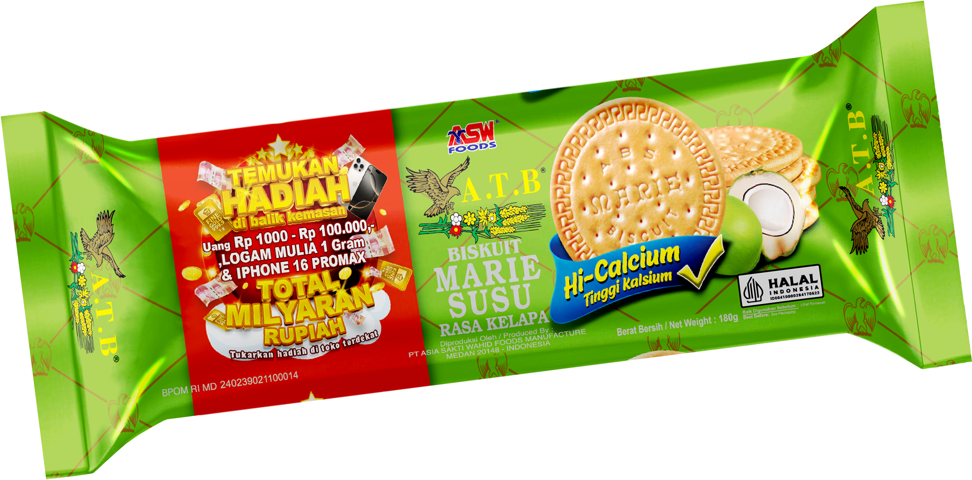 A.T.B Marie Coconut 180 gr